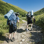 Foldable Hiking Poles for Outdoor Adventures - Unisex Design