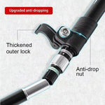Foldable Hiking Poles for Outdoor Adventures - Unisex Design