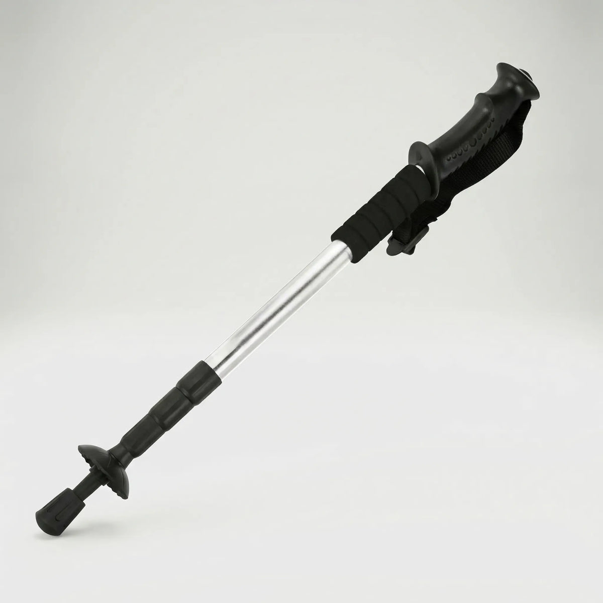 Compact 4-Section Trekking Pole for All Genders - Foldable Design