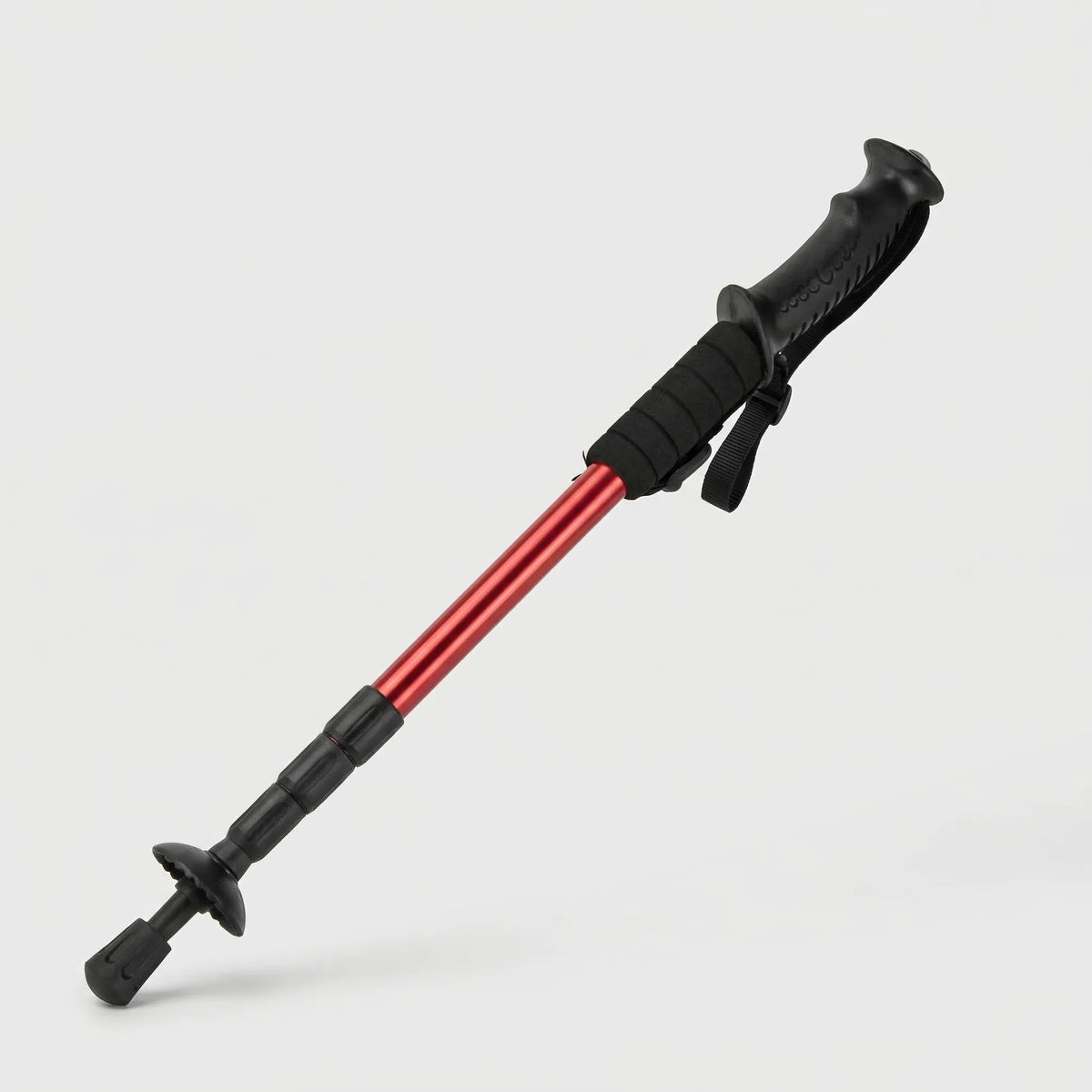 Compact 4-Section Trekking Pole for All Genders - Foldable Design