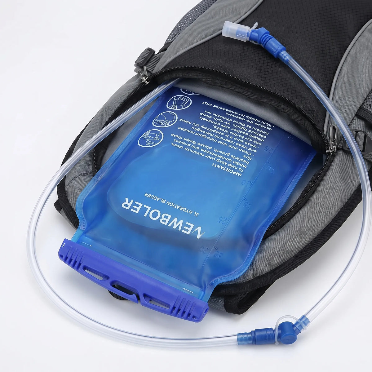 Hands-Free Hydration Reservoir for Backpacks and Vests - Unisex