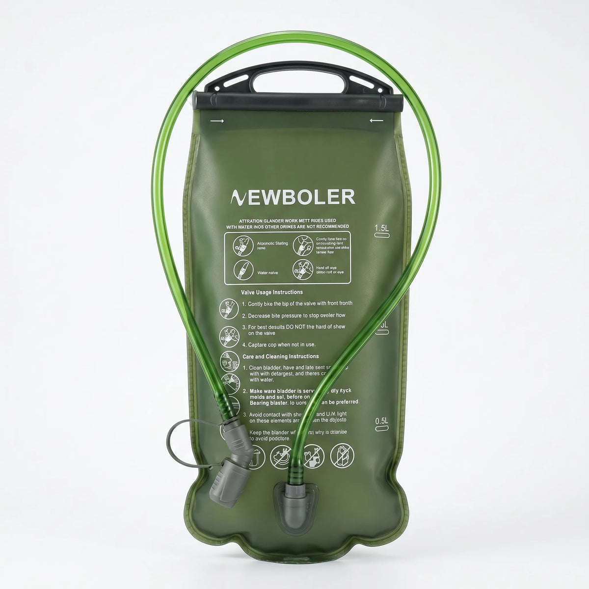 Hands-Free Hydration Reservoir for Backpacks and Vests - Unisex
