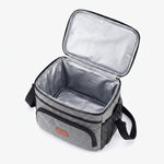 Insulated Cooler Lunch Bag for Snacks - Unisex Outdoor Use