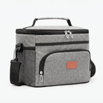 Insulated Cooler Lunch Bag for Snacks - Unisex Outdoor Use