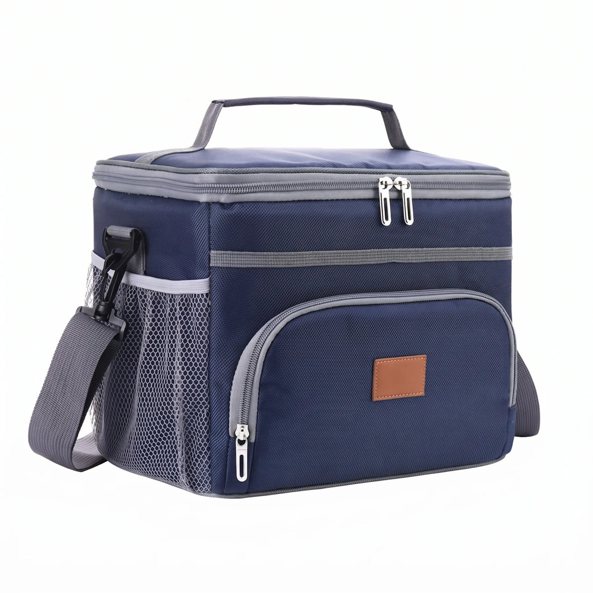 Insulated Cooler Lunch Bag for Snacks - Unisex Outdoor Use