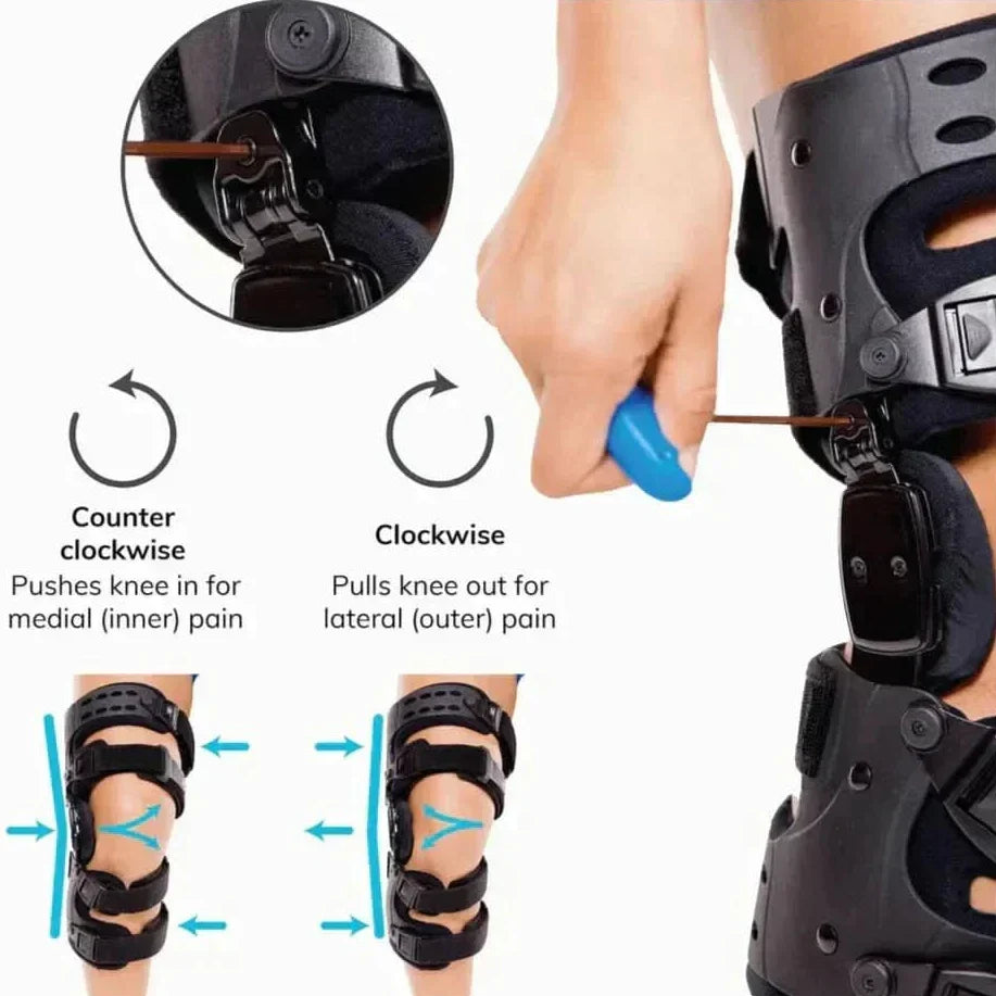 Knee Support Brace for Unisex Use - Stability and Pain Relief