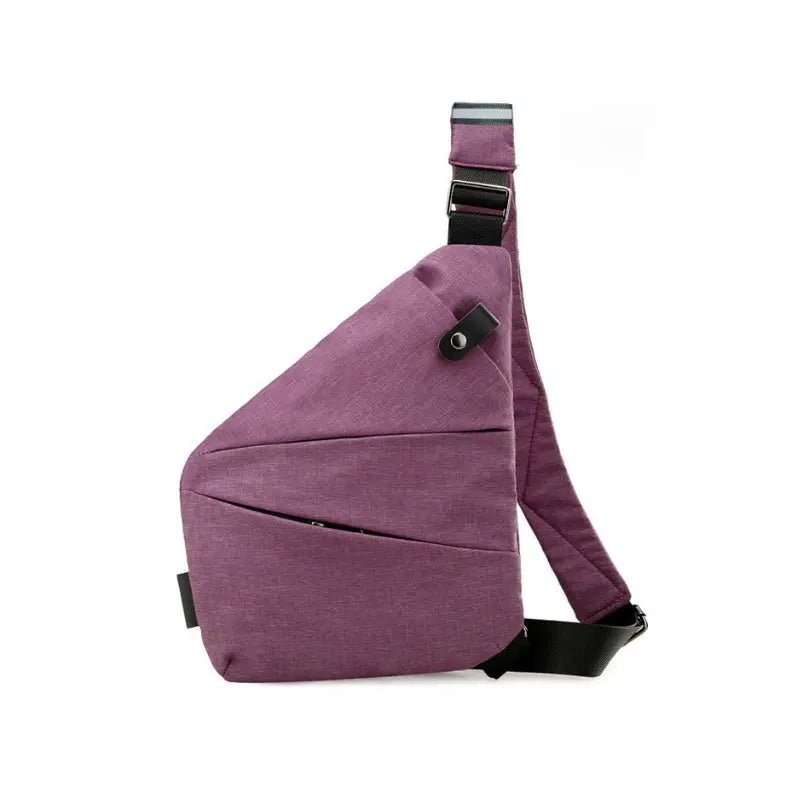 Lightweight Crossbody Shoulder Bag for All Genders – Anti-Theft Design