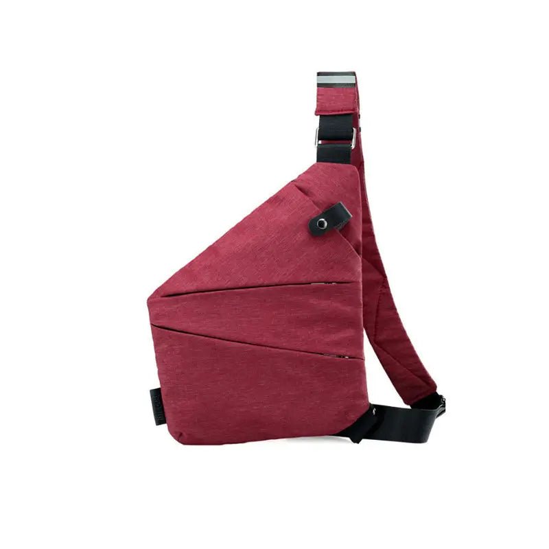 Lightweight Crossbody Shoulder Bag for All Genders – Anti-Theft Design