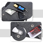 Lightweight Crossbody Shoulder Bag for All Genders – Anti-Theft Design