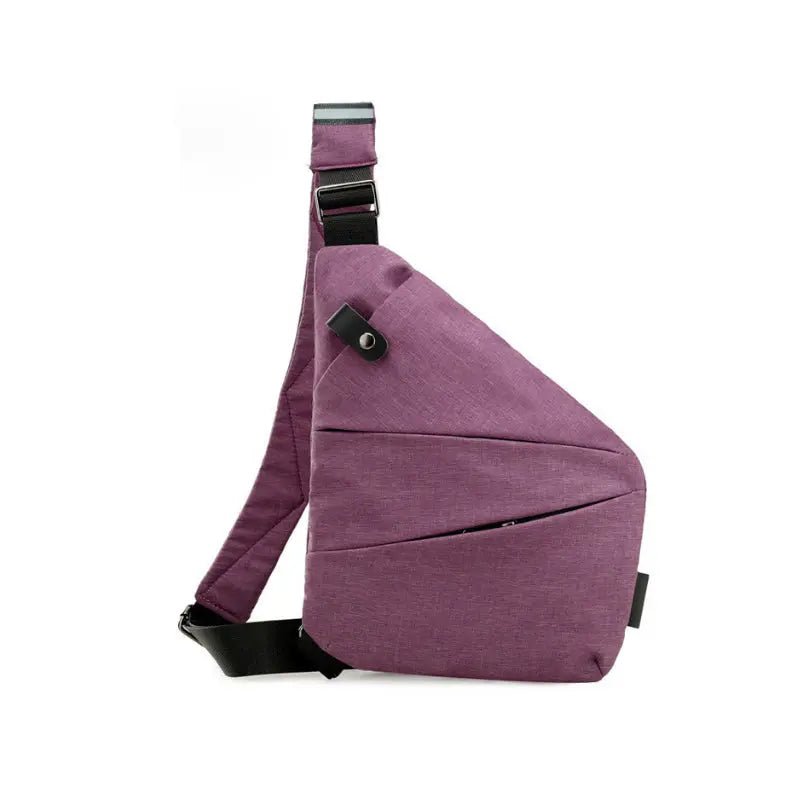 Lightweight Crossbody Shoulder Bag for All Genders – Anti-Theft Design