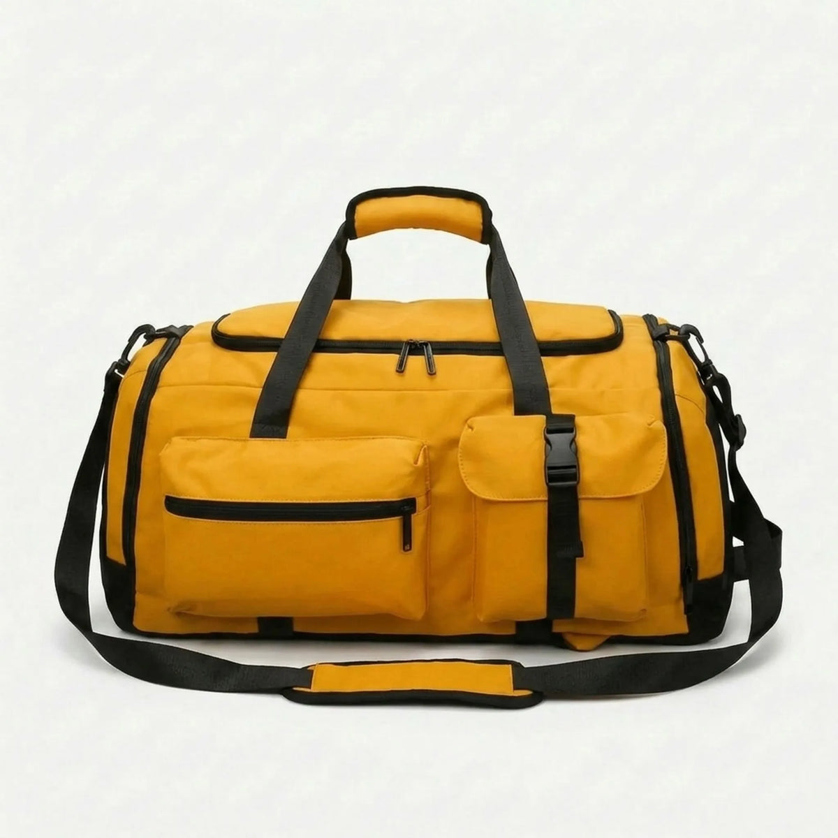 Convertible Sports Duffel Bag with Multiple Pockets for All Genders