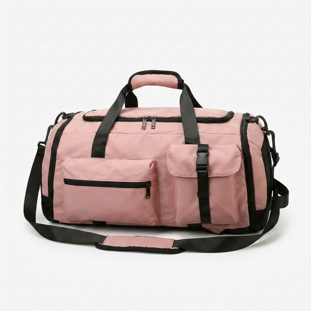 Convertible Sports Duffel Bag with Multiple Pockets for All Genders