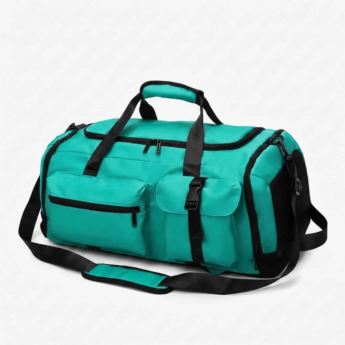 Convertible Sports Duffel Bag with Multiple Pockets for All Genders