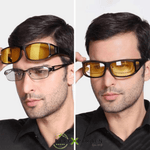 HD Lens Night Vision Glasses for Unisex Driving – Glare Reduction