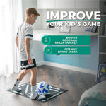 Soccer Practice Mat for Ball Control and Skill Development - Unisex, Non-Slip