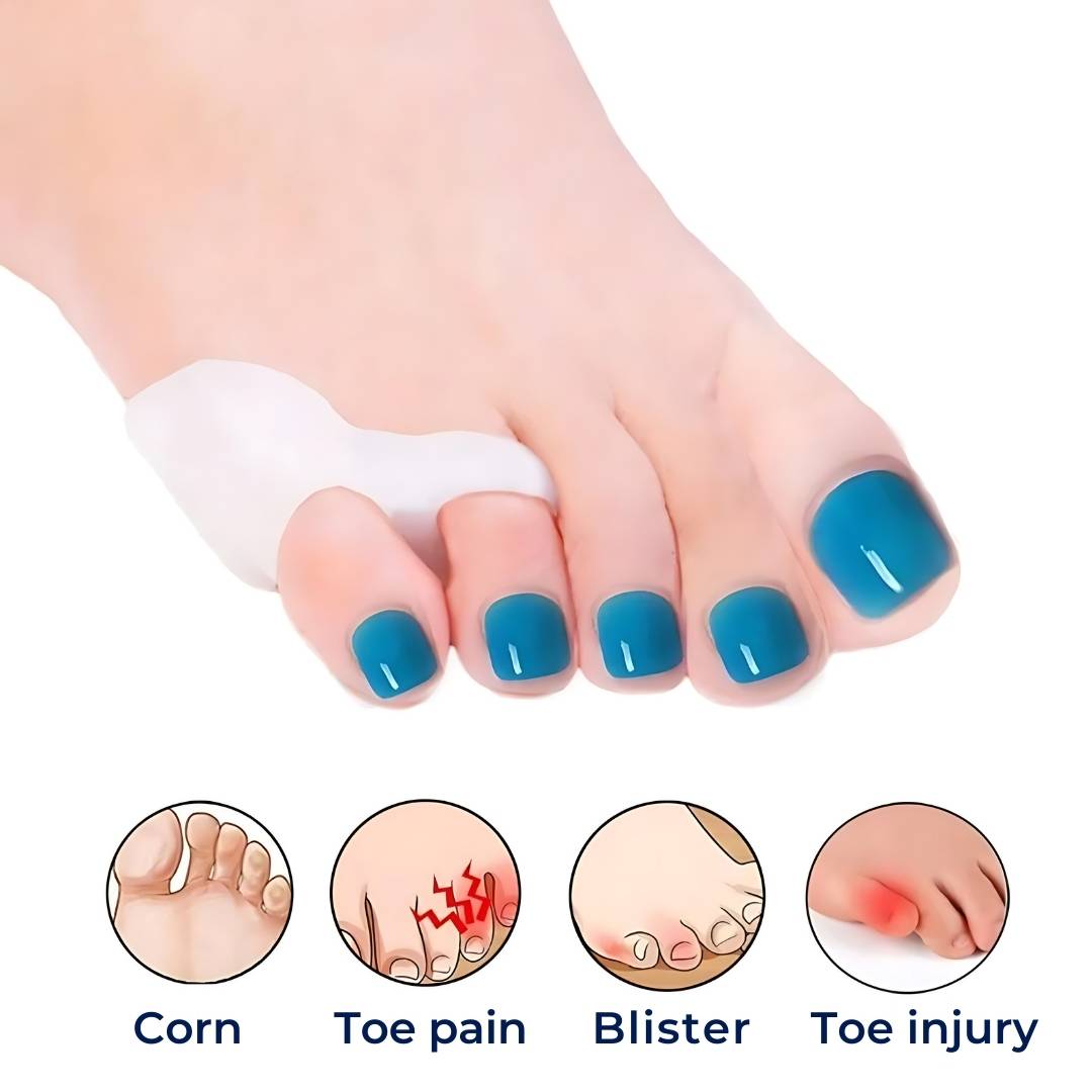 Orthopedic Toe Separators for Bunion and Hammertoe Relief – Unisex