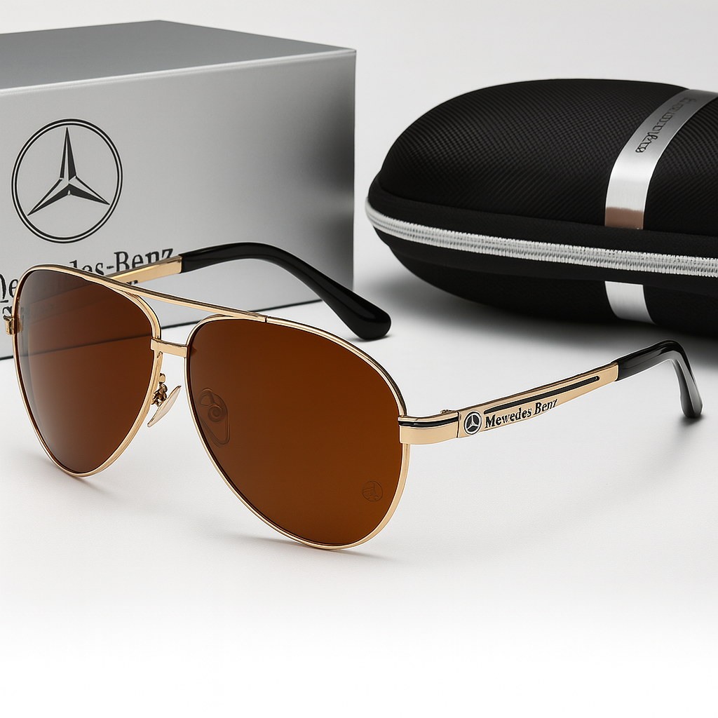 Polarized Aviator Sunglasses for Men and Women - Ideal for Driving