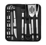 Portable BBQ Tool Kit for Outdoor Grilling - Unisex Accessory