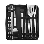Portable BBQ Tool Kit for Outdoor Grilling - Unisex Accessory