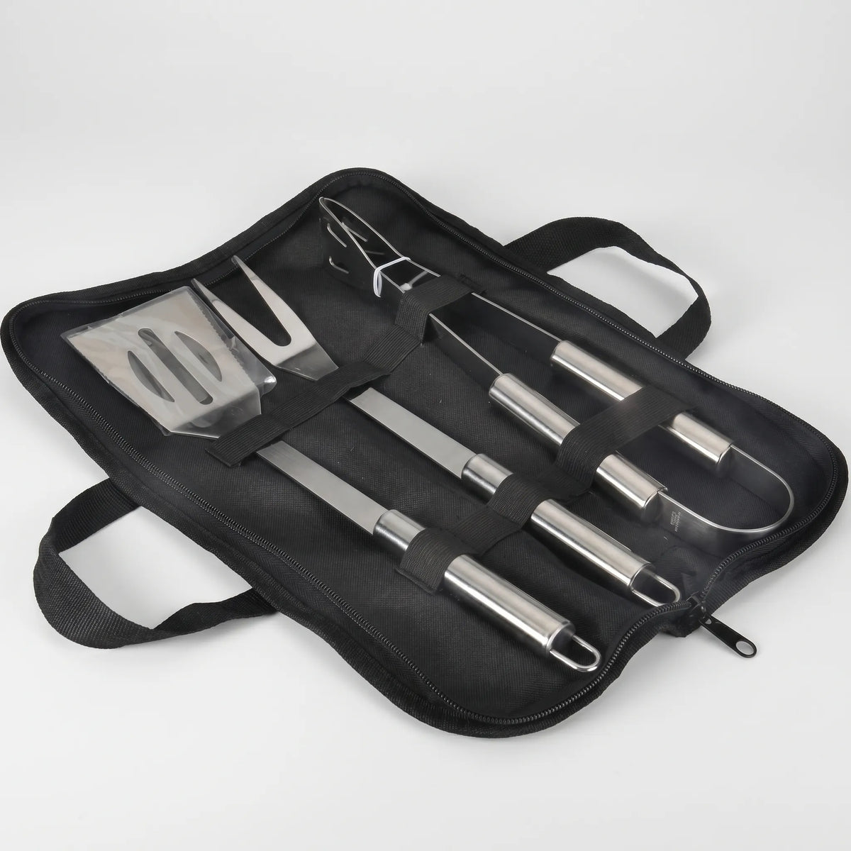 Portable BBQ Tool Kit for Outdoor Grilling - Unisex Accessory