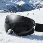 Unisex Ski Goggles with Anti-Fog, UV400 Protection and Night Vision Lens