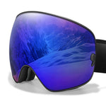 Unisex Ski Goggles with Anti-Fog, UV400 Protection and Night Vision Lens