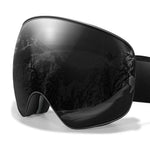Unisex Ski Goggles with Anti-Fog, UV400 Protection and Night Vision Lens