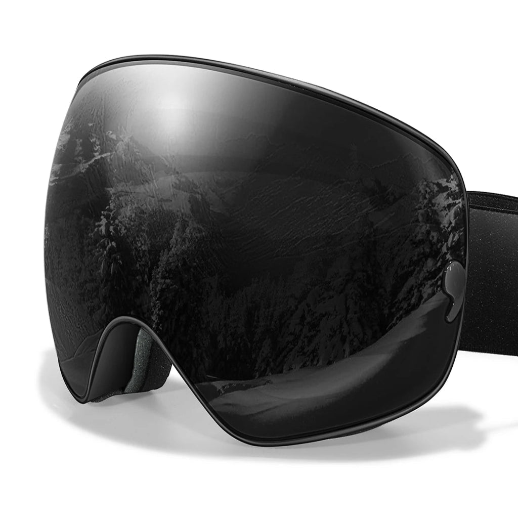 Unisex Ski Goggles with Anti-Fog, UV400 Protection and Night Vision Lens