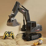 Metal Alloy Excavator Toy with Lights and Sound – Unisex Remote Control