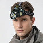 Rechargeable COB LED Headlamp for Outdoor Use – Unisex Design