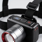 Rechargeable LED Headlamp for Outdoor Activities - Unisex Design