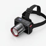 Rechargeable LED Headlamp for Outdoor Activities - Unisex Design