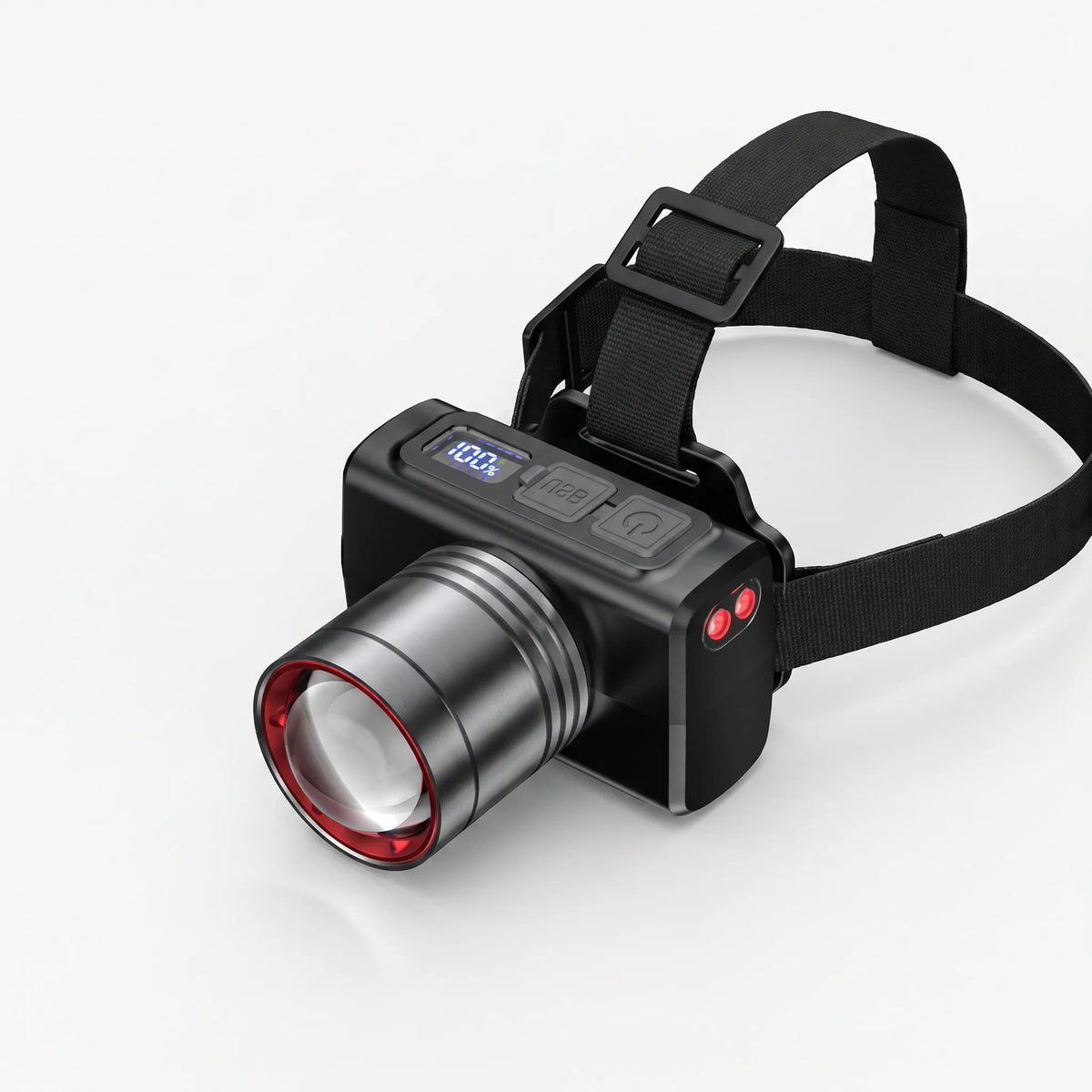 Rechargeable LED Headlamp for Outdoor Activities - Unisex Design