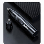 Rechargeable Painless Trimmer for Nose and Ear Hair – Unisex
