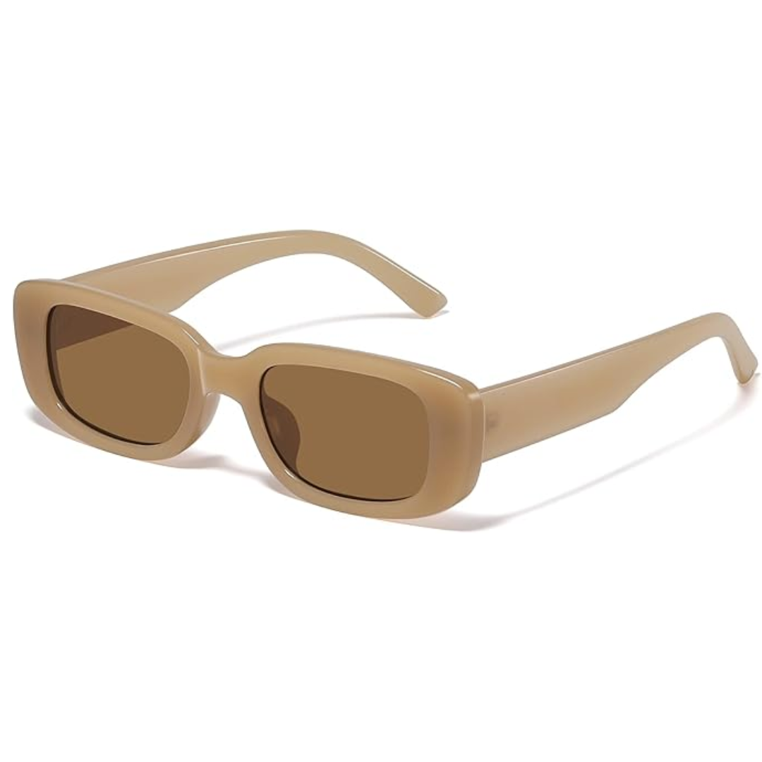 Y2K Style Rectangular Sunglasses for All Genders - UV400 Protection