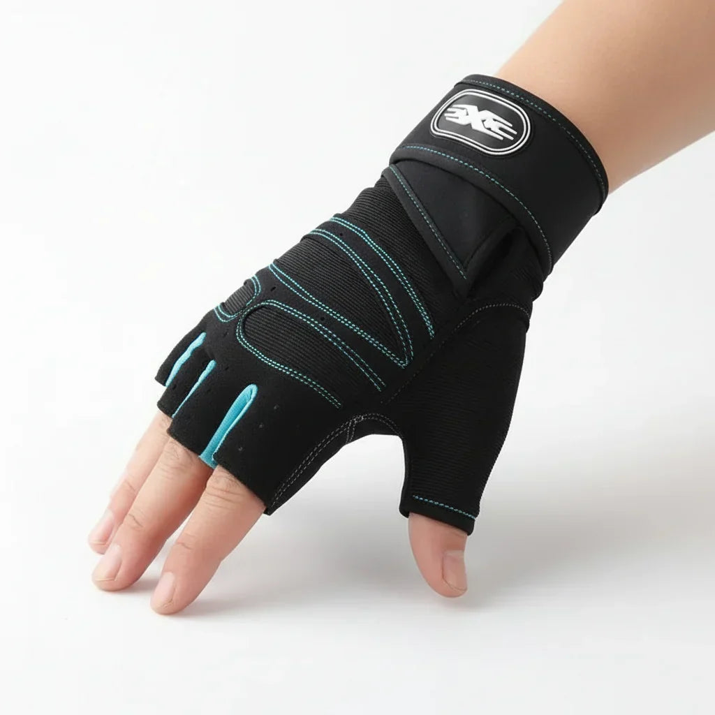 Training Gloves with Wrist Support - Shock-Resistant for All Users