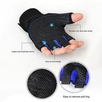 Training Gloves with Wrist Support - Shock-Resistant for All Users