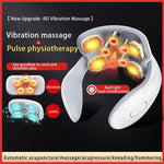 Neck Massager with Heat and Vibration for Relaxation - Unisex