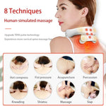 Neck Massager with Heat and Vibration for Relaxation - Unisex