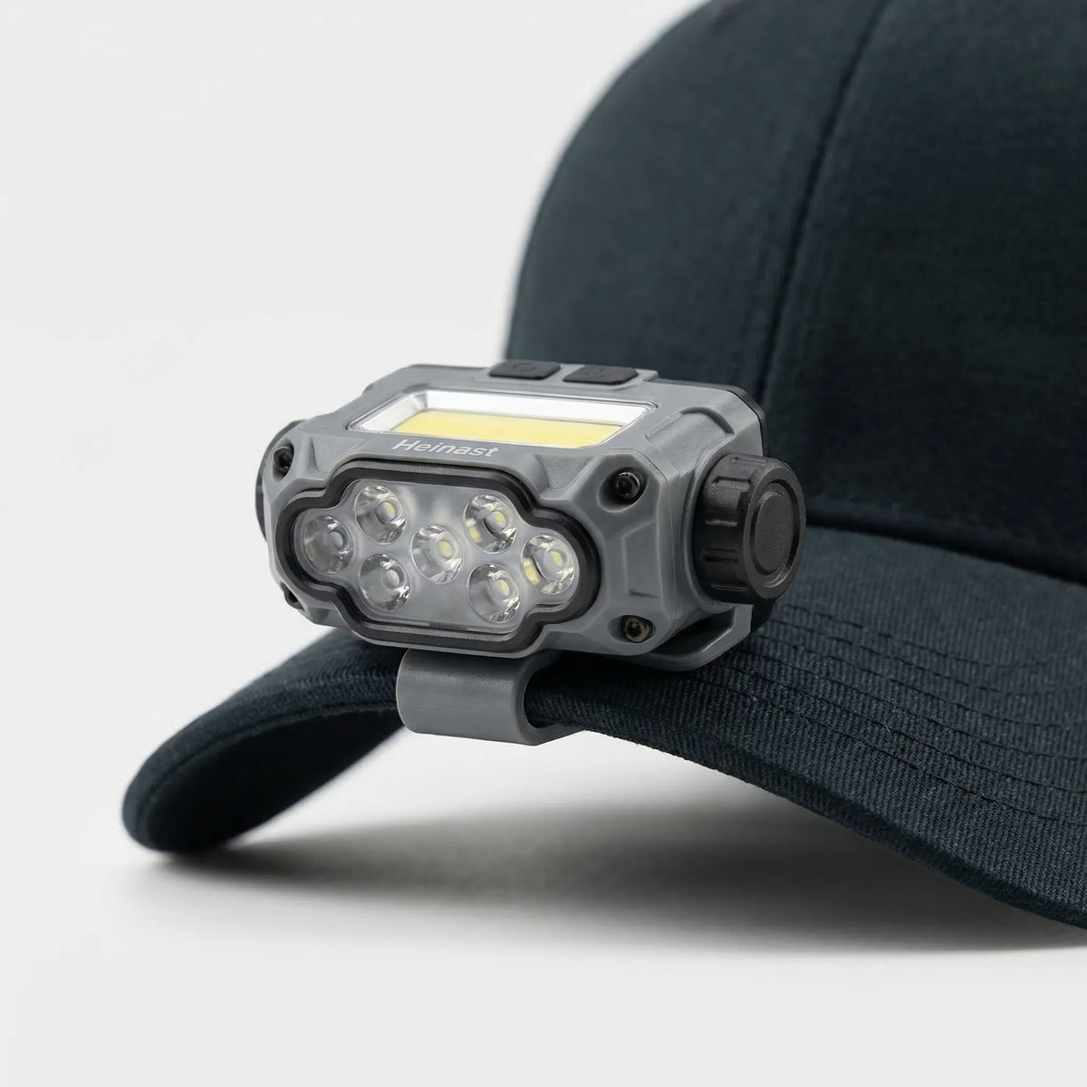 Hands-Free Lighting with Unisex Clip-On Headlamp and Smart Sensor