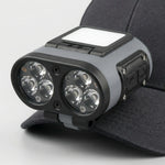 Hands-Free Lighting with Unisex Clip-On Headlamp and Smart Sensor
