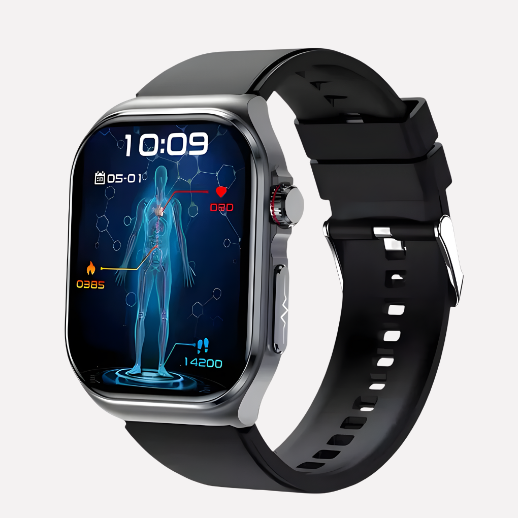 Health Monitoring Smartwatch for All Genders with Water Resistance