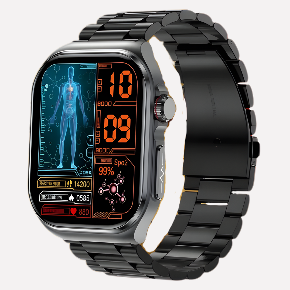 Health Monitoring Smartwatch for All Genders with Water Resistance