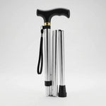 Folding Telescopic Walking Stick for Mobility Assistance - Unisex