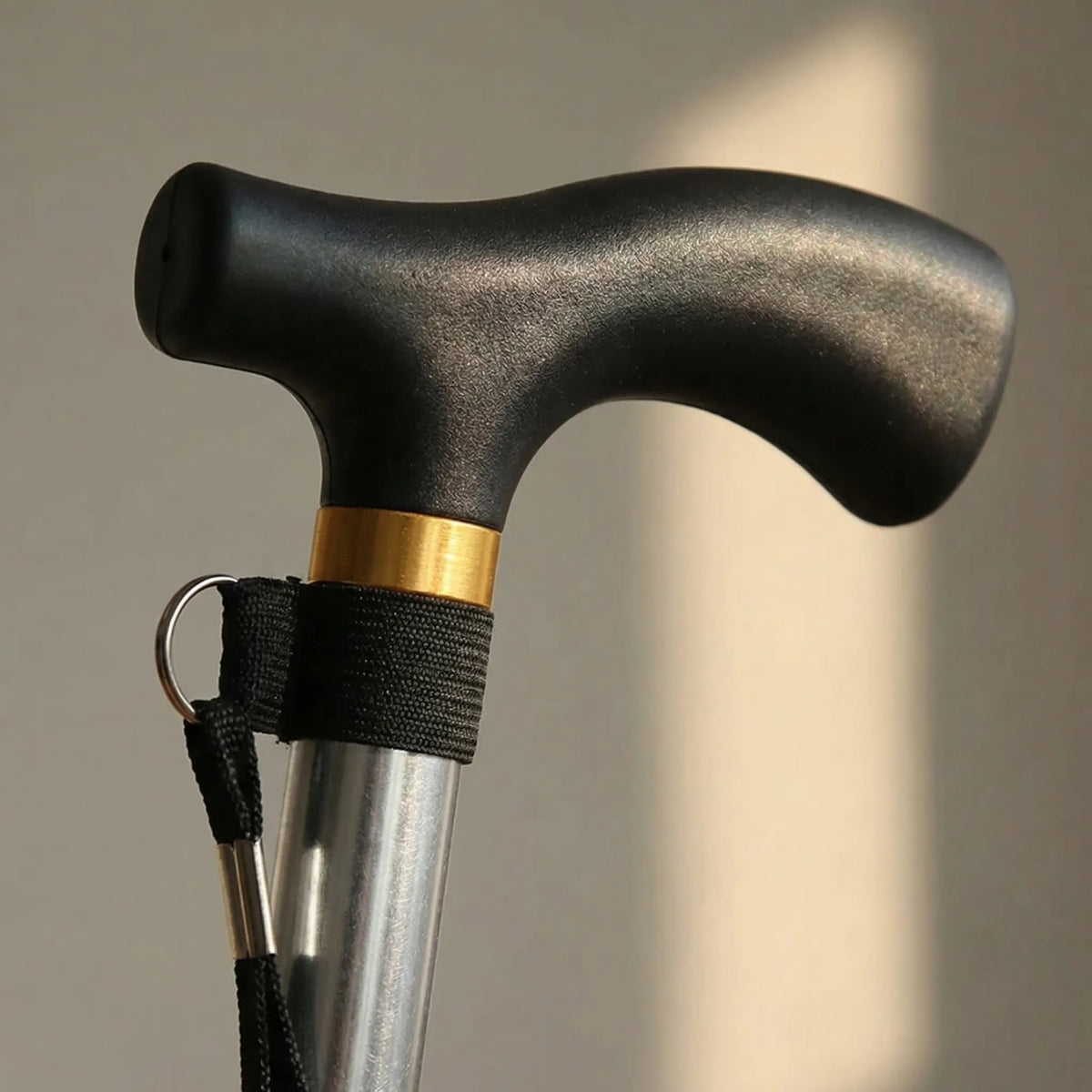 Folding Telescopic Walking Stick for Mobility Assistance - Unisex