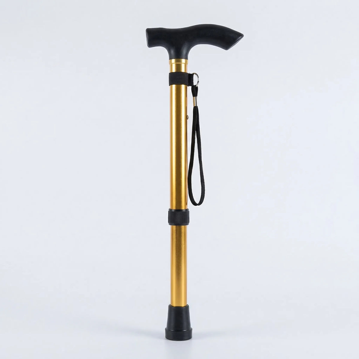 Folding Telescopic Walking Stick for Mobility Assistance - Unisex