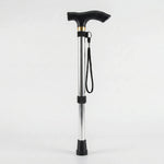 Folding Telescopic Walking Stick for Mobility Assistance - Unisex