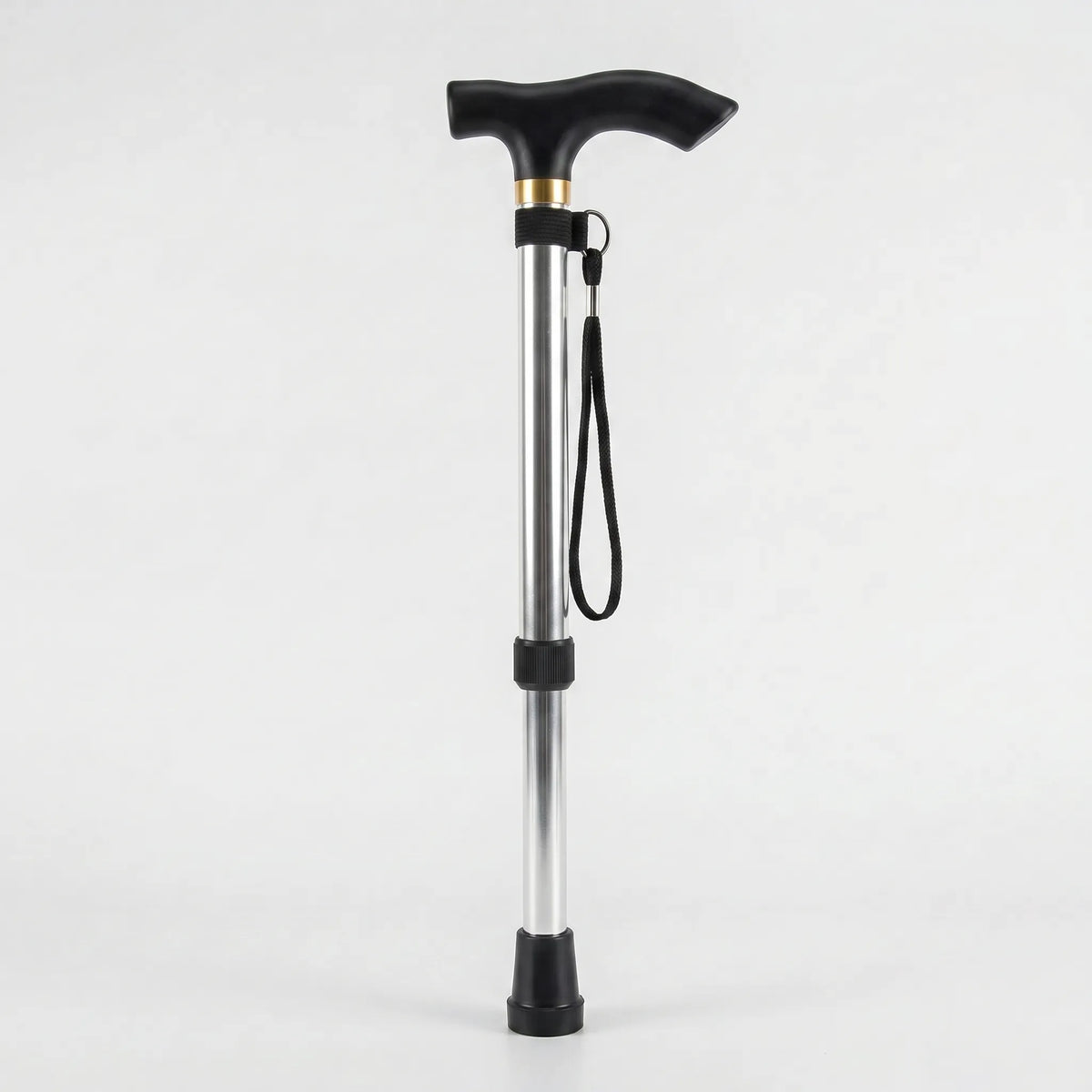 Folding Telescopic Walking Stick for Mobility Assistance - Unisex