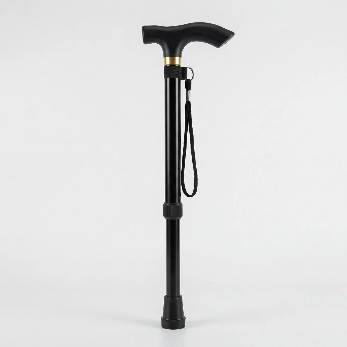 Folding Telescopic Walking Stick for Mobility Assistance - Unisex