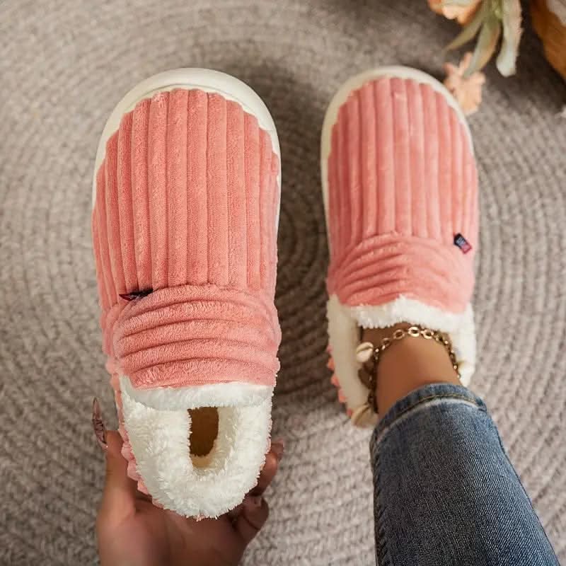 Cozy Thermal House Slippers for Men and Women – Winter Footwear